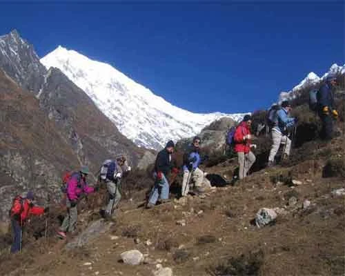 The Charming of Langtang Valley Trek in the winter