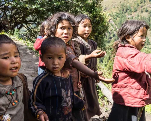 Child In Olangchunggola